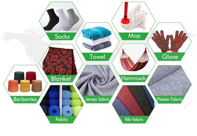 Cvc Weaving Yarn Multiple Color Yarn